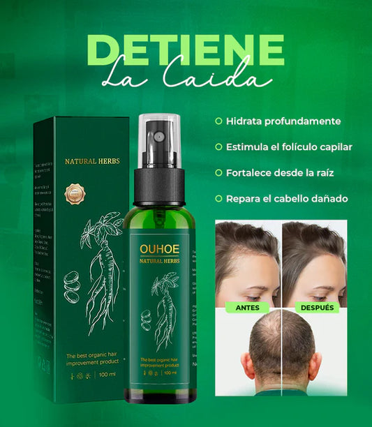 Elíxir Capilar Ouhoe™ Natural Herbs! ¡Dile adiós a los problemas de tu cabello!