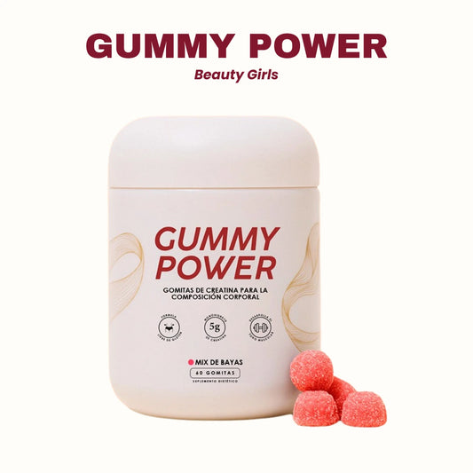 Gummy Power - Tónifica el cuerpo sin hincharte
