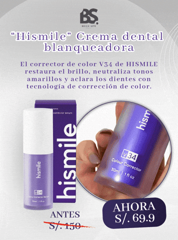 Crema Blanqueadora de Dientes HiSmile™